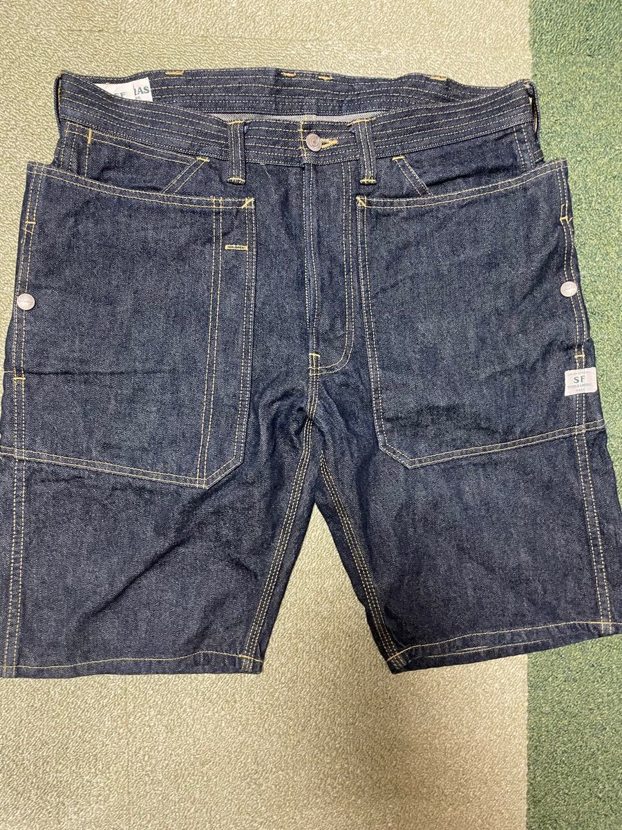 ササフラス sassafras デニム ハーフパンツ ショートパンツ ササフラス sassafras デニム ハーフパンツ ショートパンツ