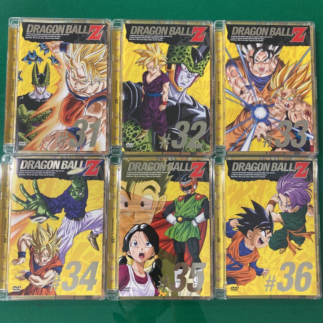 ドラゴンボールZ 魔人ブウ編 #34〜#49 16本 セル版中古DVD - ブルーレイ