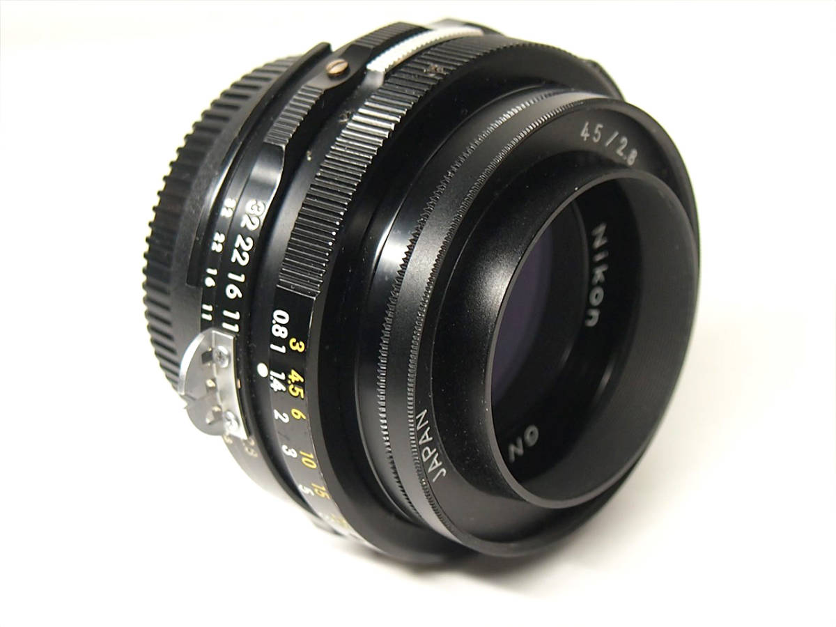 〓 95)Nikon GN Auto NIKKOR・C 45mm F2.8 ニコンFマウント 〓 95)Nikon GN Auto NIKKOR・C 45mm F2.8 ニコンFマウント