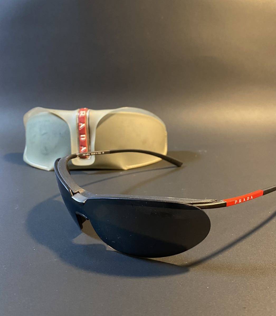 PRADA SPORTS プラダ スポーツ サングラス ミラーレンズ イタリア製 的