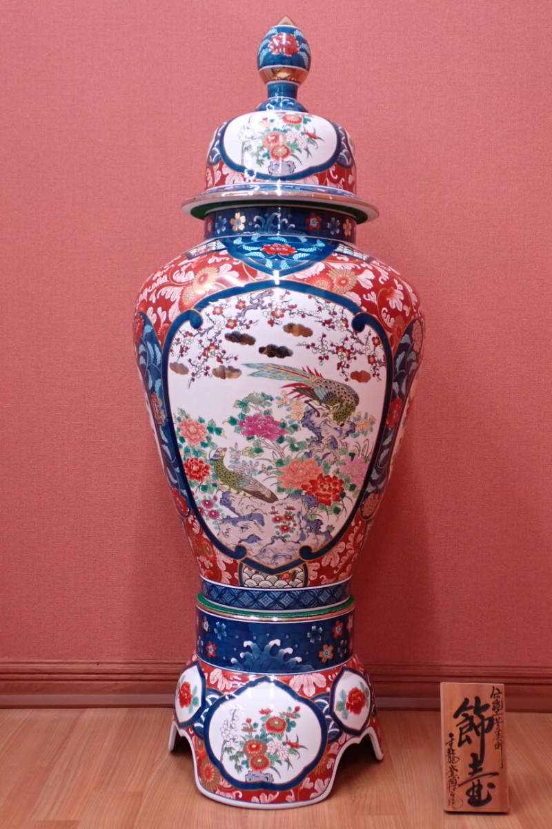 博山作 大壺 金龍壺 伝統工芸 美術品 三段 - 家具 博山作 大壺 金龍壺 伝統工芸 美術品 三段 - 家具