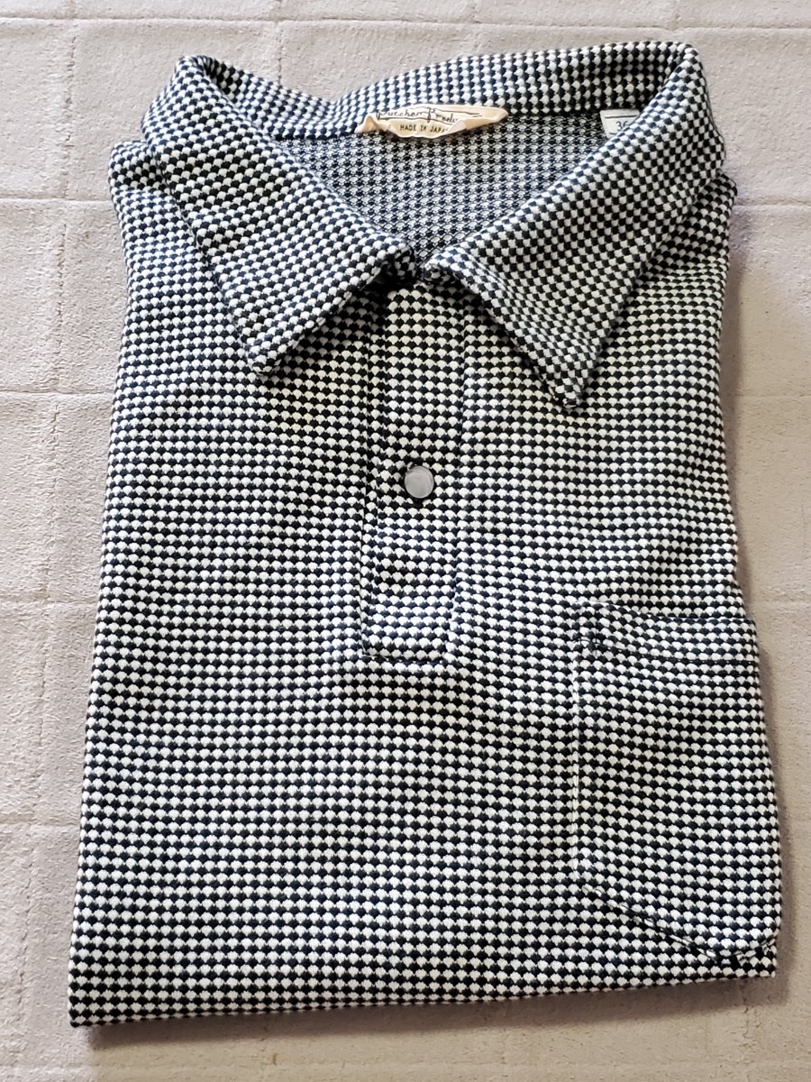 Butcher products アットラスト 千鳥格子 ポロシャツ 36 2枚 www
