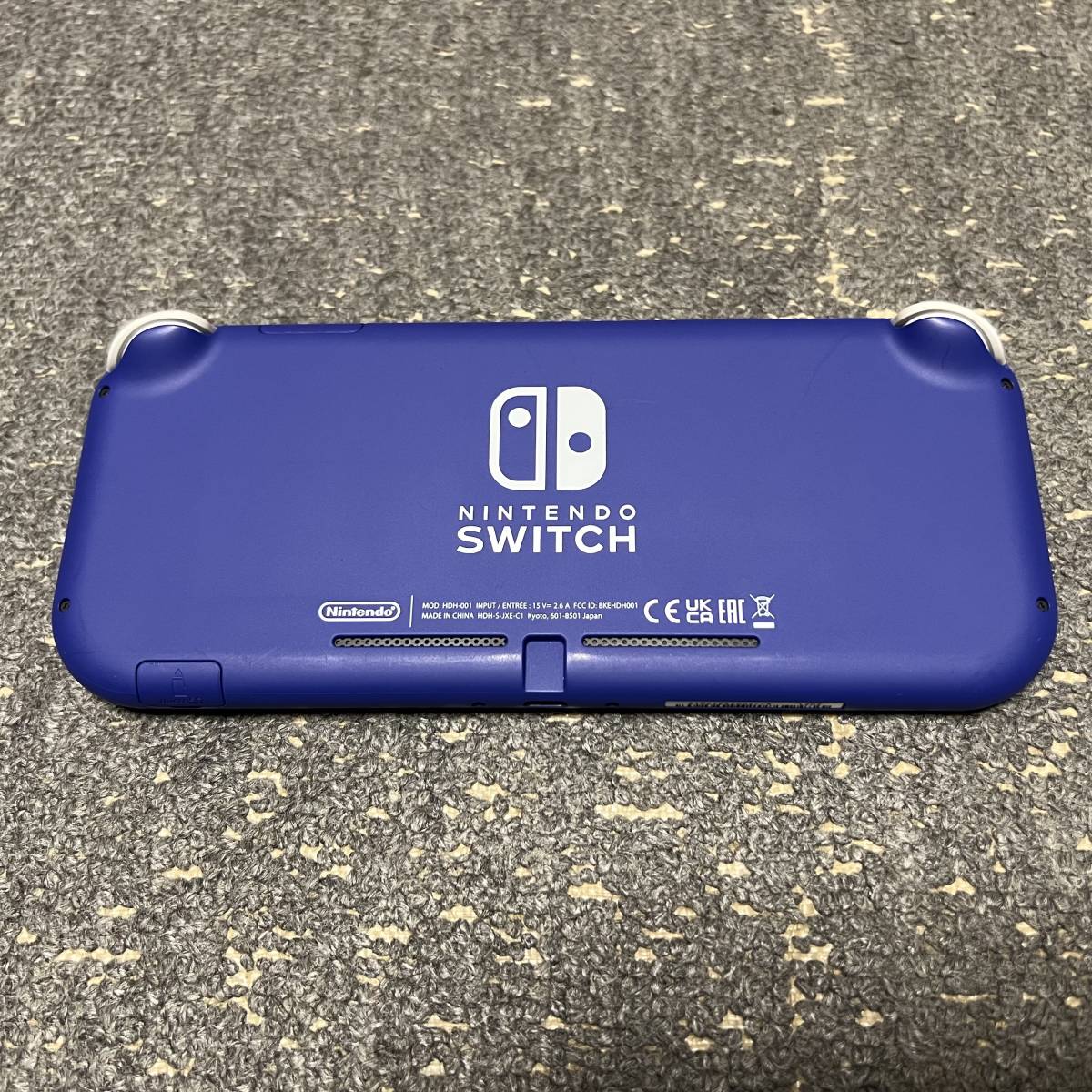(中古) Nintendo switch Lite ニンテンドー スイッチ ライト ブルー 本体のみ 動作良好 動作確認済み 状態C キズあり (送料無料）
