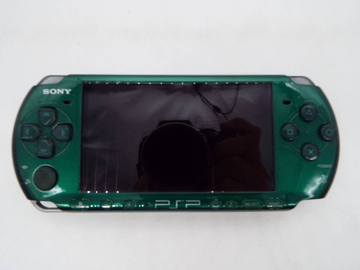PSP-3000 グリーン 本体のみ