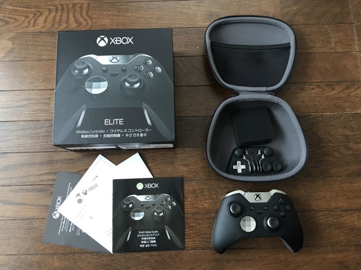 送料無料・動作確認済】ワイヤレスコントローラーMicrosoft XBOX Elite