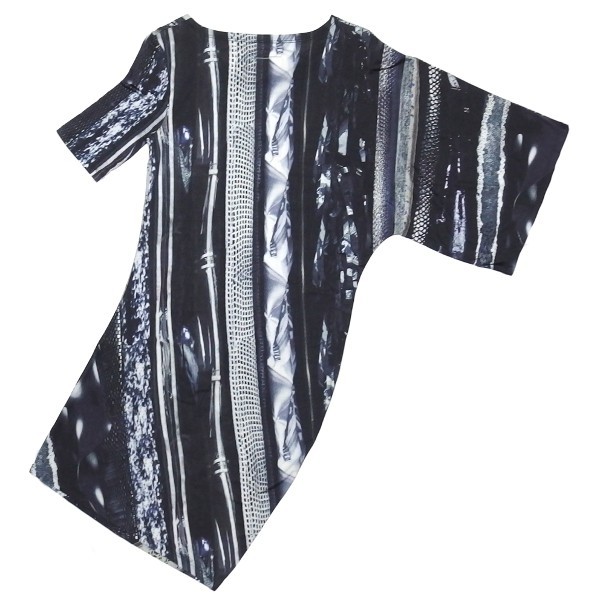 良品☆MM6 MAISON MARGIELA Archive Print Dress 半袖 変形型