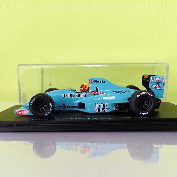 1/43 レイトンハウス マーチ881 ジャッドV8 ベルギーGP 1988 #15 1/43 レイトンハウス マーチ881 ジャッドV8 ベルギーGP 1988 #15