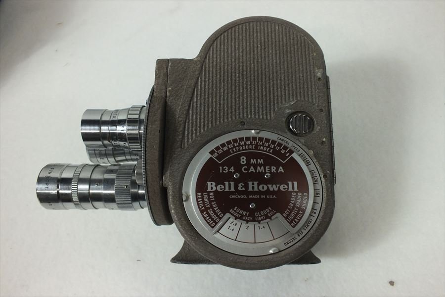★Bell＆Howell ベルハウエル 134 8mmカメラ シャッター切れOK 現状品 中古 220701H5133_画像2