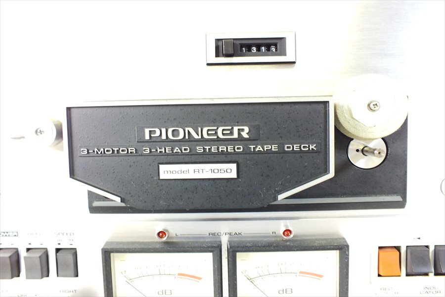* PIONEER Pioneer RT-1050 open reel deck used present condition goods 220708A2127