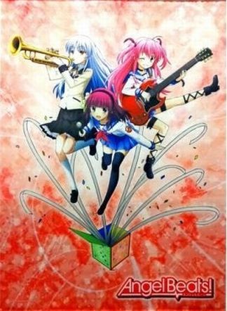 コミケ87 Angel Beats! 5周年記念 ゆり&かなで&ユイ B2 タペストリー /C87_画像1