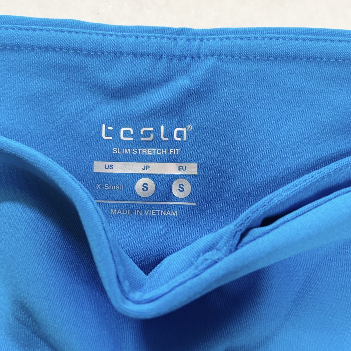 ( tesla )TESLA женский Capri йога брюки 7 минут длина 21 дюймовый mid талия [UV cut *. пот скорость .] йога одежда FYP31-RYB_S