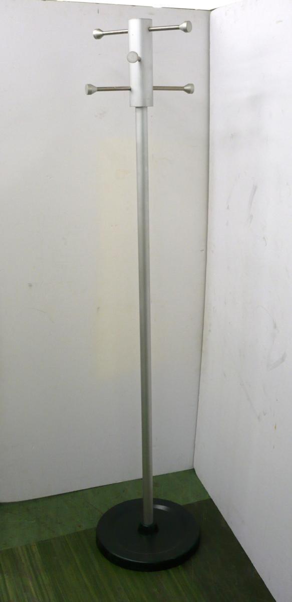 * 63285 coat hanger 6. height 176cm aluminium * steel made paul (pole) hanger paul (pole) stand used **[ gome private person delivery un- possible * branch taking over ]