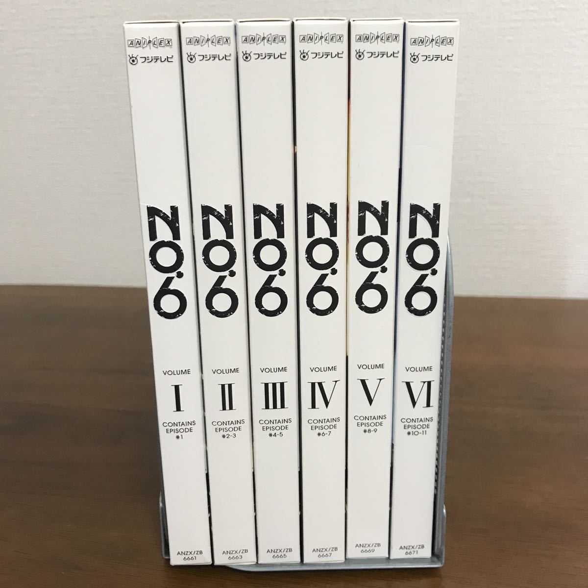 DVD●NO.6 完全生産限定版 全6巻 セット 梶裕貴/細谷佳正/アニメ/DVD/フジテレビ/細谷佳正/長崎健司/ナンバー シックス/あさのあつこ●A674_画像1