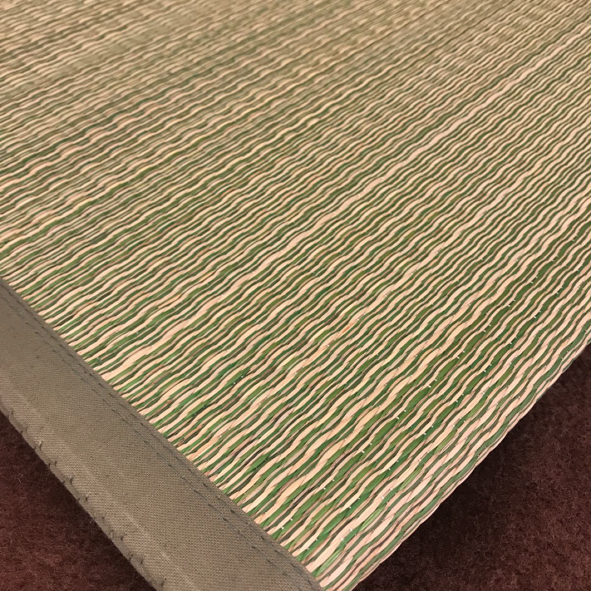 添島勲商店　袋織　い草ラグカーペット　江戸間2畳   約170×174cm 日本製　い草100%