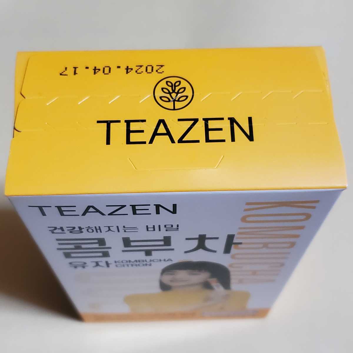 TEAZEN ティーゼン コンブチャ ゆず味 5g ×30本