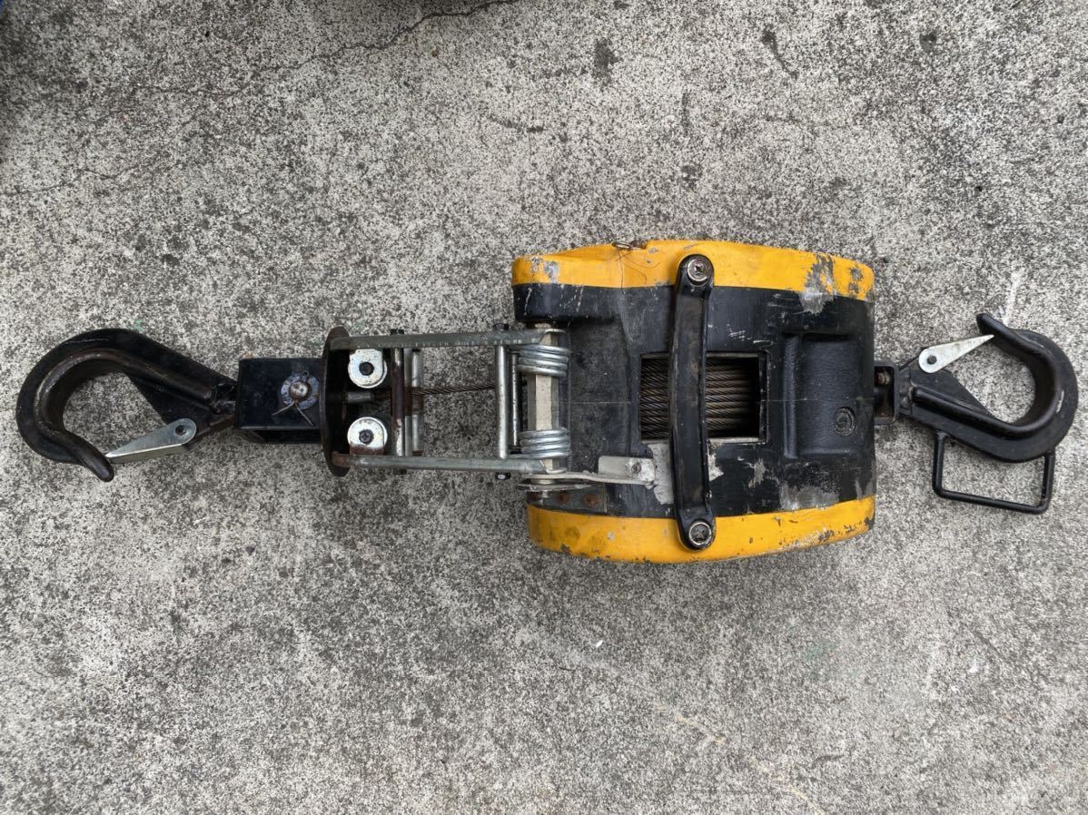 RYOBIリョービ ウインチ WI-195【、正常動作品】 RYOBIリョービ ウインチ WI-195【、正常動作品】