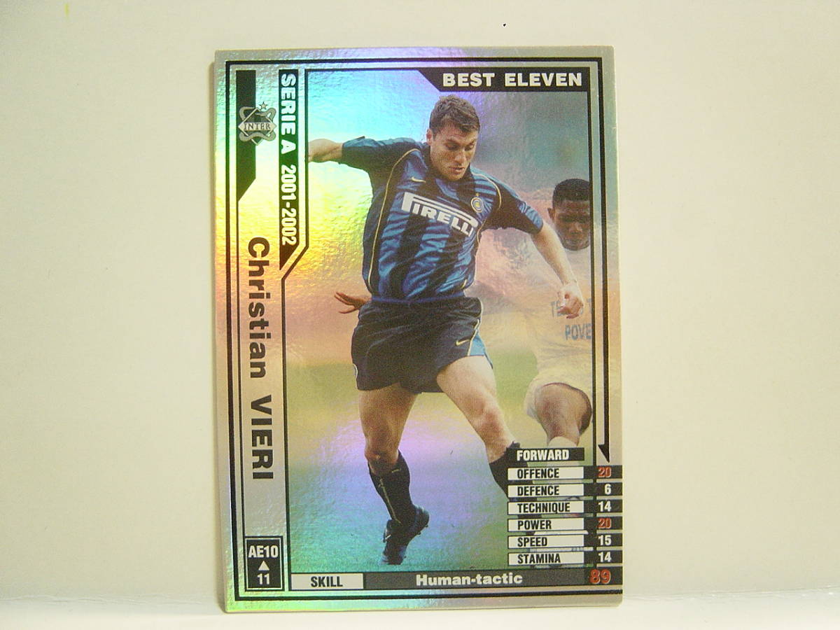 てなグッズや
WCCF 2001-2002 01-02 Milano Italy Inter 1973 Vieri クリスティアン・ヴィエリ Christian AE レアカード てなグッズや
WCCF 2001-2002 01-02 Milano Italy Inter 1973 Vieri クリスティアン・ヴィエリ Christian AE レアカード