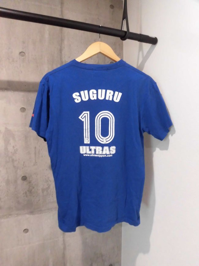 サッカー日本代表☆応援Tシャツ☆M☆ウルトラスニッポンULTRA'NIPPON