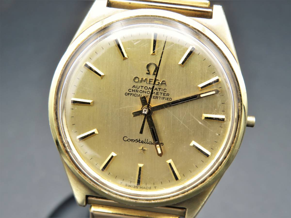 1円 ジャンク品 稼働あり☆正規品 OMEGA オメガ コンステレーション