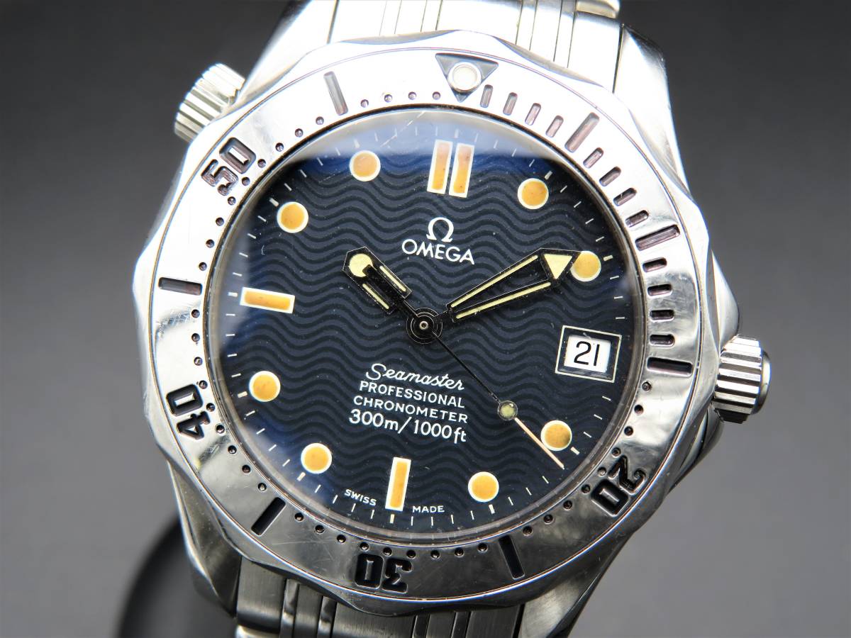 1円~! ジャンク品☆正規品 OMEGA オメガ シーマスター 2552.80