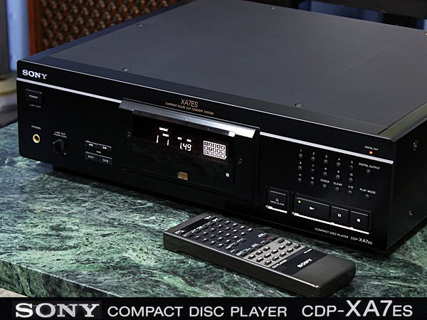 SONY CDP-XA7ES ♪ソニー ESシリーズ 最上級機 CDプレーヤー♪【ケア済