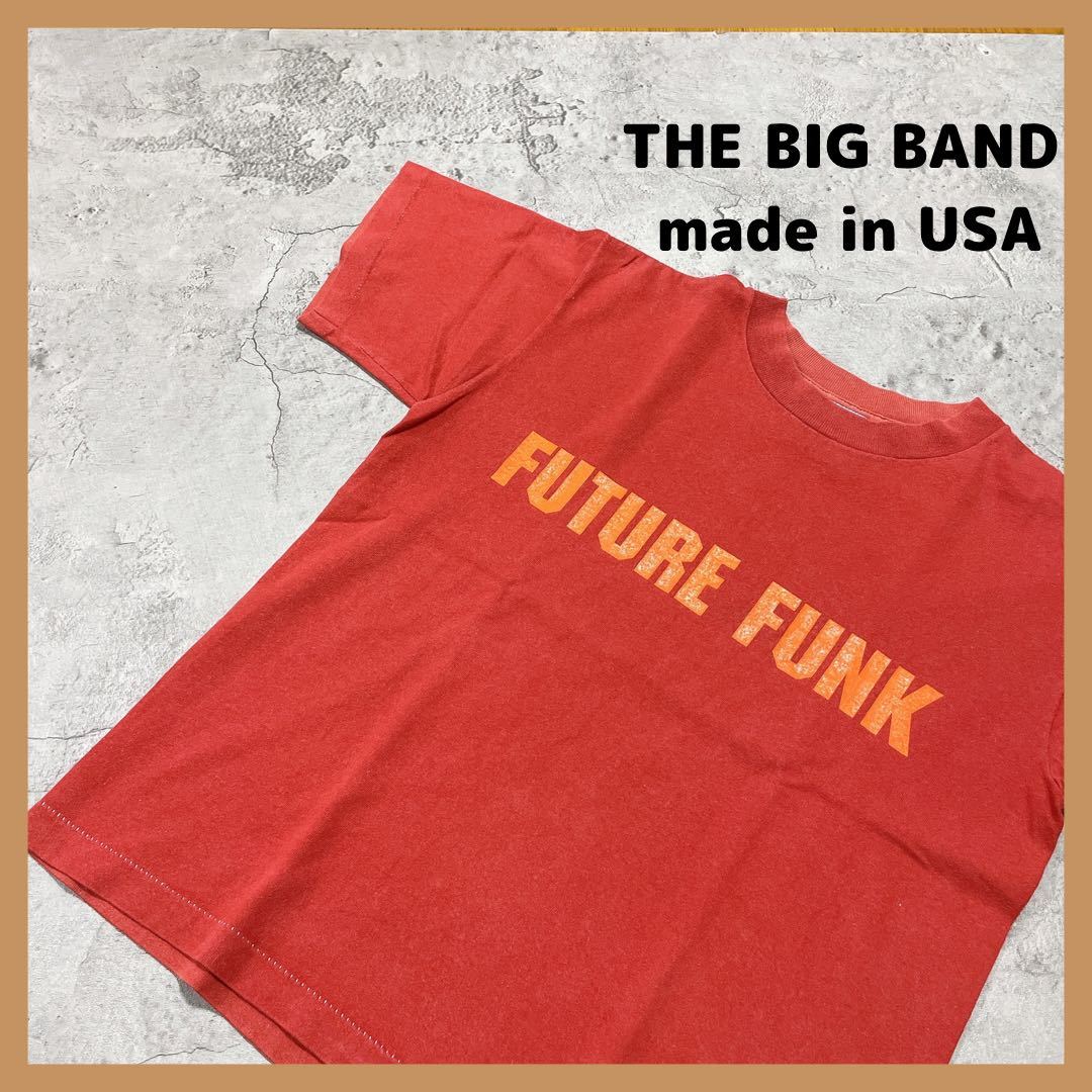 激レア 入手困難THE BIG BAND!! ツアーTシャツ バンドTシャツ ザビッグバンド future funk made in USA アメリカ製 いしだ壱成 玉FL1131_画像1