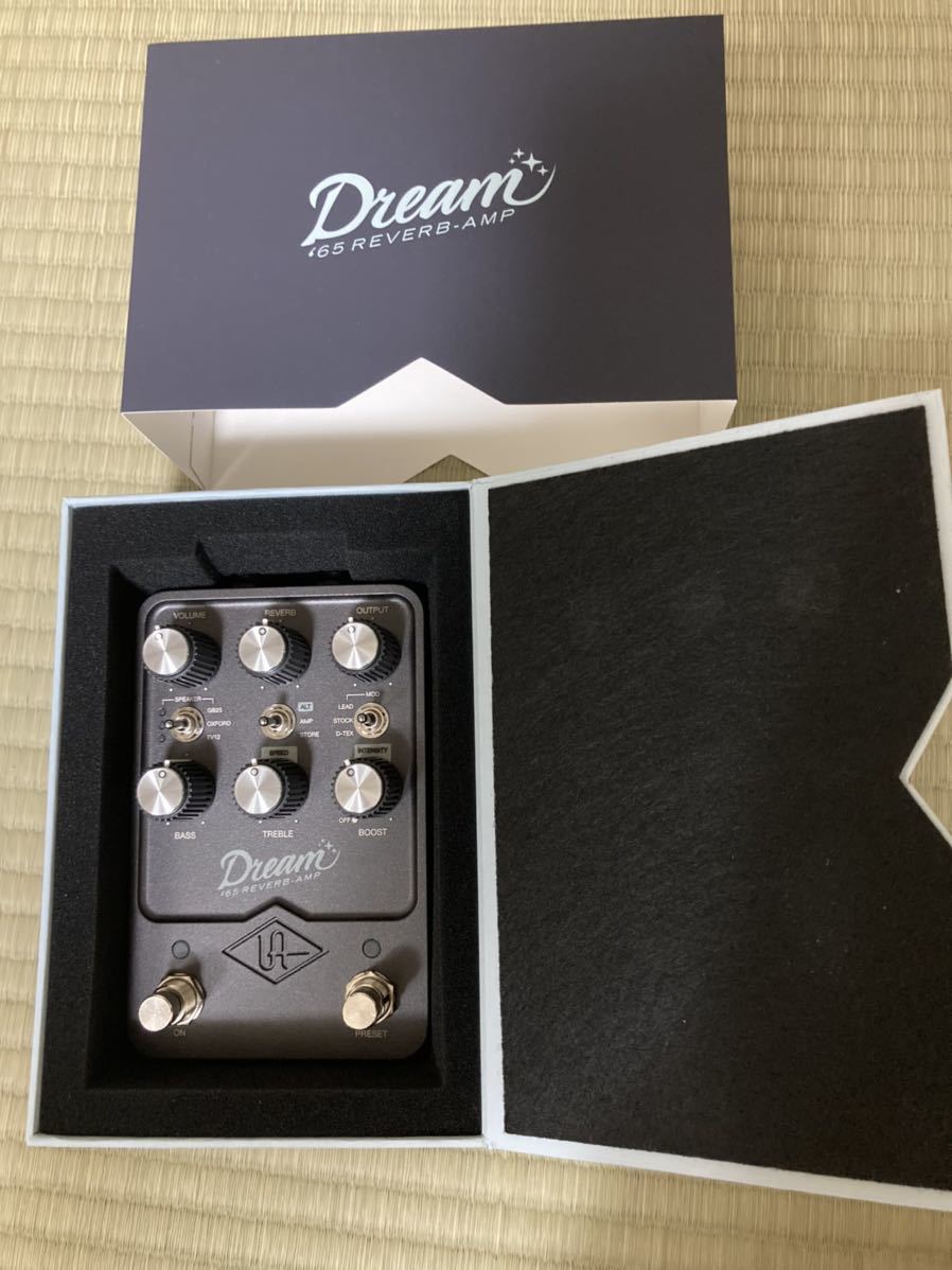 UNIVERSAL AUDIO UAFX DREAM 65 Amplifier fender アンプ