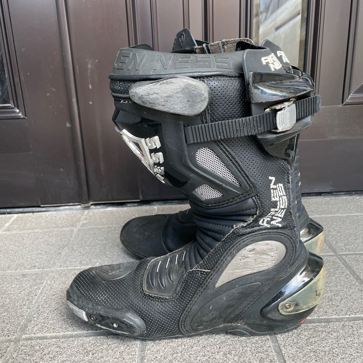 ARLEN NESS レーシングブーツ バイクブーツ ブラック(SIZE37) ARLEN NESS アレンネスバイクレーシングブーツ ブラック