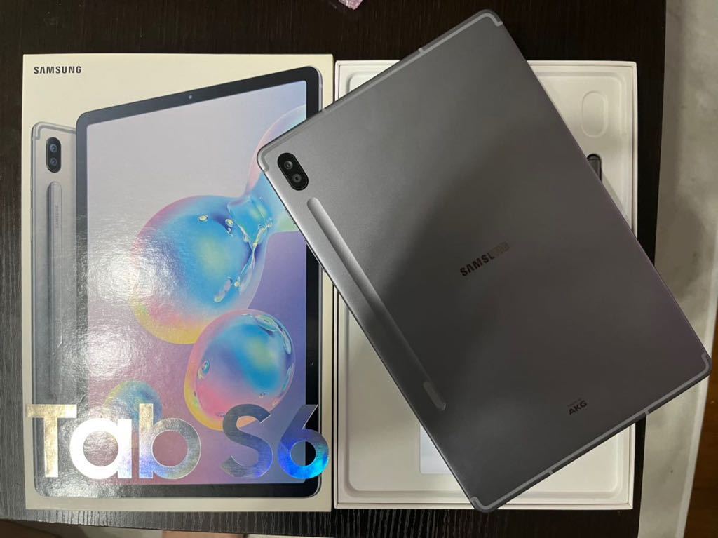 美品】Samsung Galaxy Tab S6 6GB/128GB 10.5インチ LTE版 SM-T865