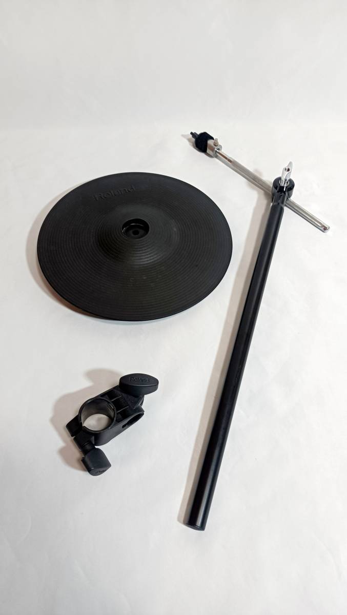 Roland V-Drums CY-12R/C シンバルパッド ロッド ラックマウント