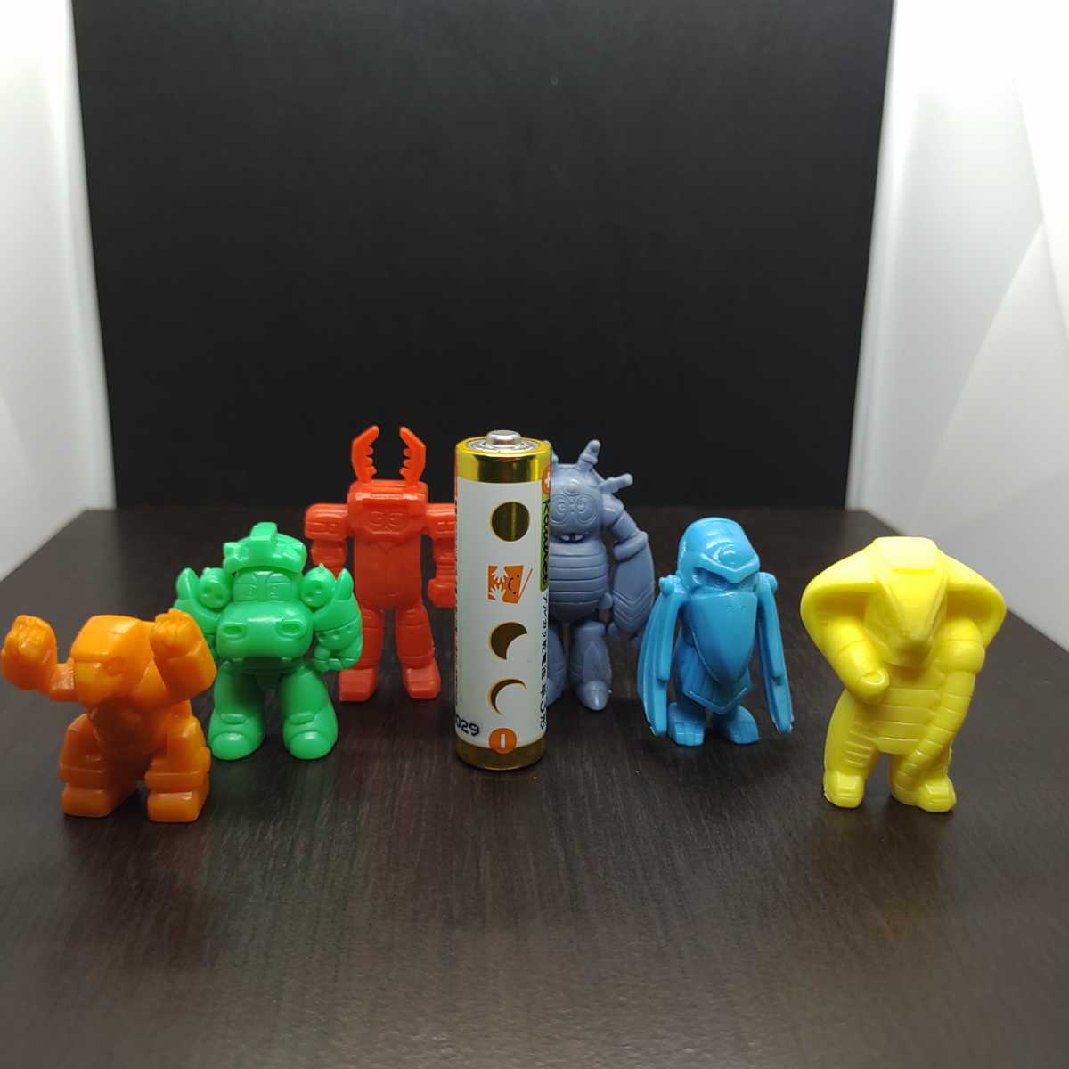  special effects Be Robot Cub tuck eraser figure 6 body set Robot tuck metal hero 