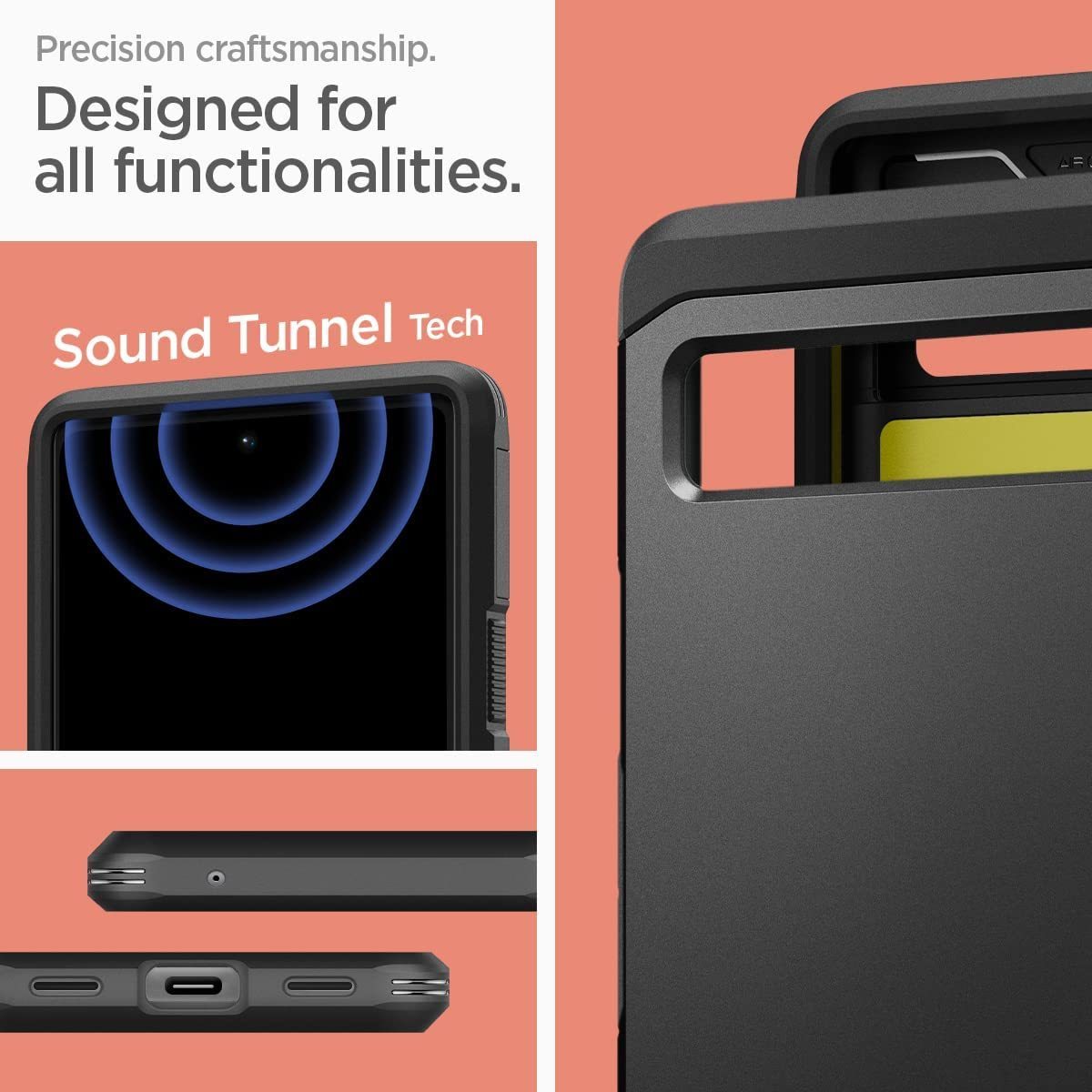Google Pixel6a ケース 耐衝撃 スタンド付き 傷防止 Qi充電 ワイヤレス充電対応 Spigen ACS04479 ブラック 大幅にプライスダウン Google Pixel6a ケース 耐衝撃 スタンド付き 傷防止 Qi充電 ワイヤレス充電対応 Spigen ACS04479 ブラック 大幅にプライスダウン