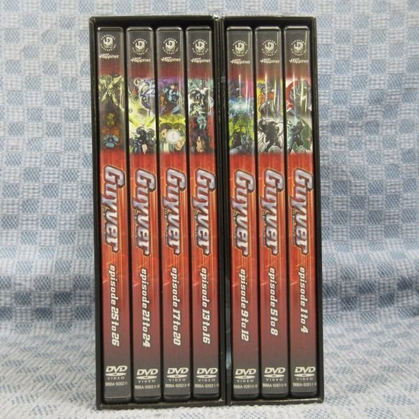 K483○「強殖装甲ガイバー DVD-BOX 1 GUYVER BOX+DVD-BOX 2 GIGANTIC