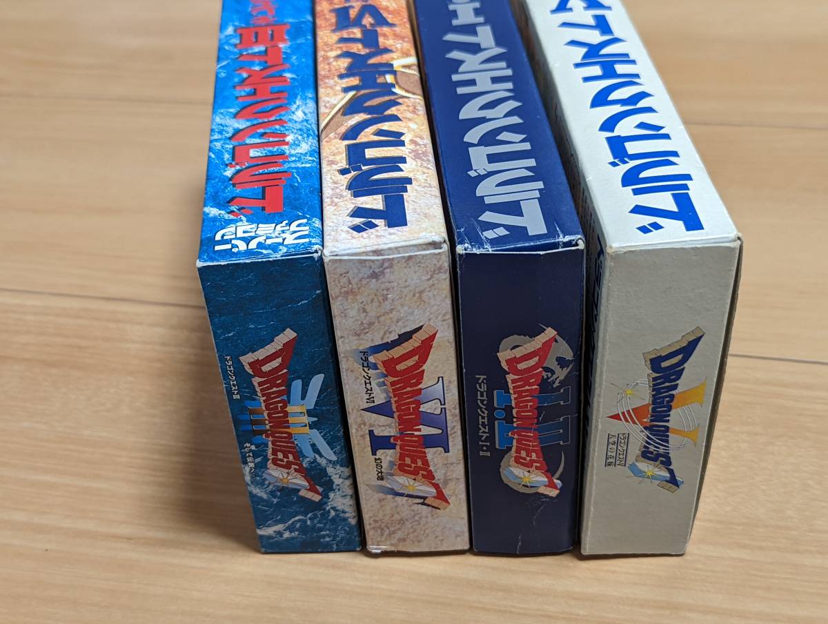 SFC スーパーファミコン ソフト ドラゴンクエスト 4本セット SFC スーパーファミコン ソフト ドラゴンクエスト 4本セット
