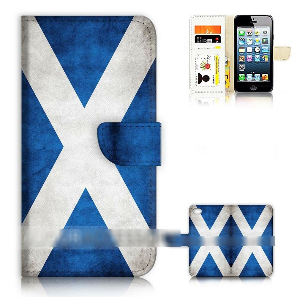 iPod Touch 5 6 iPod Touch пять Schic s Scotland национальный флаг смартфон кейс блокнот type кейс смартфон покрытие 
