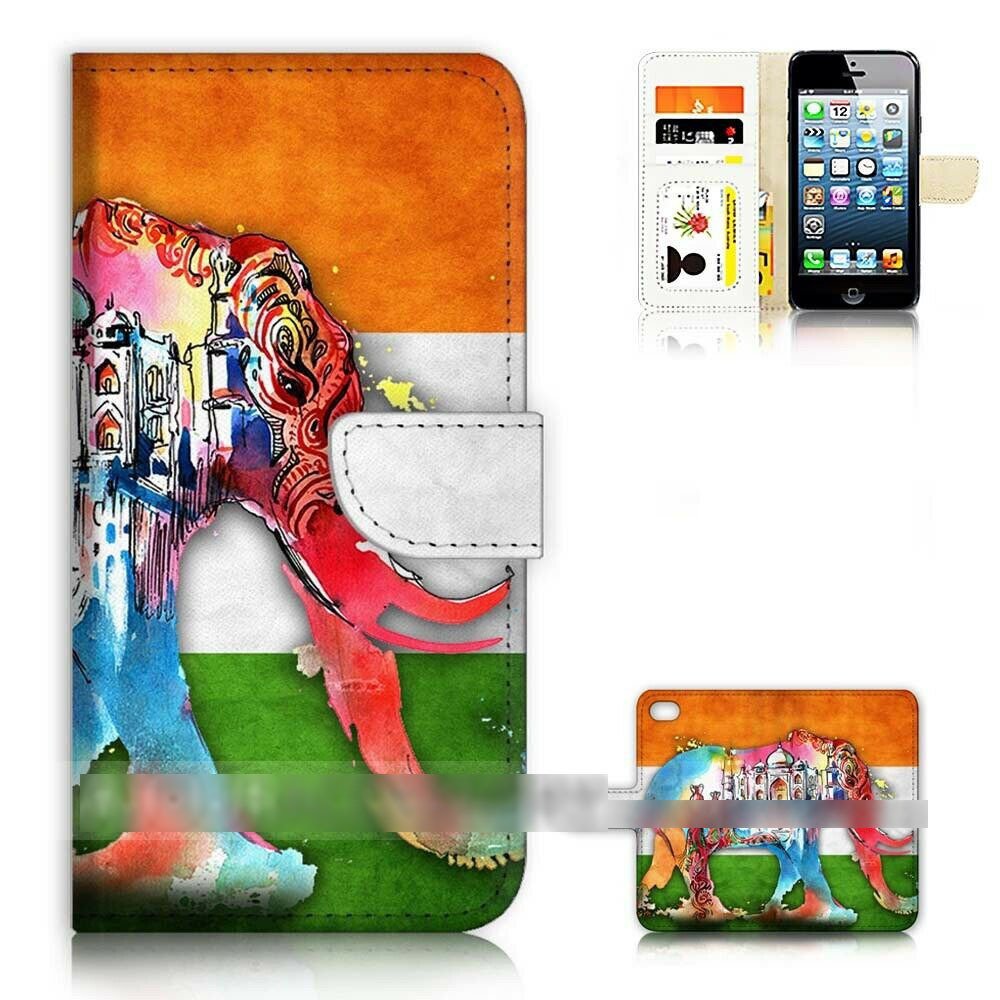 iPod Touch 5 6 iPod Touch пять Schic s Индия национальный флаг смартфон кейс блокнот type кейс смартфон покрытие 