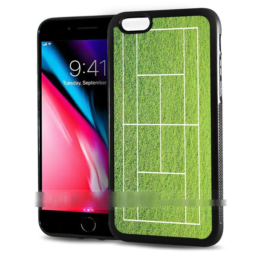 iPhone 6 Plus 6S Plus アイフォン シックス エス プラス テニス コート スマホケース アートケース スマートフォン カバー_画像1