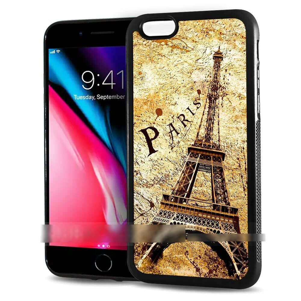 iPhone 13 13 Pro プロ エッフェル塔 フランス パリ 絵画調 スマホケース アートケース スマートフォン カバー_画像1