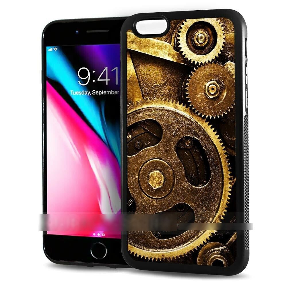 iPhone SE 第2世代 8 7 歯車 ギア ギヤ スマホケース アートケース スマートフォン カバー_画像1