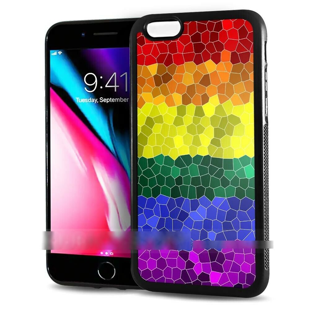 iPhone 13 Pro Max プロ マックス 虹色 レインボー カラー スマホケース アートケース スマートフォン カバー 超美品