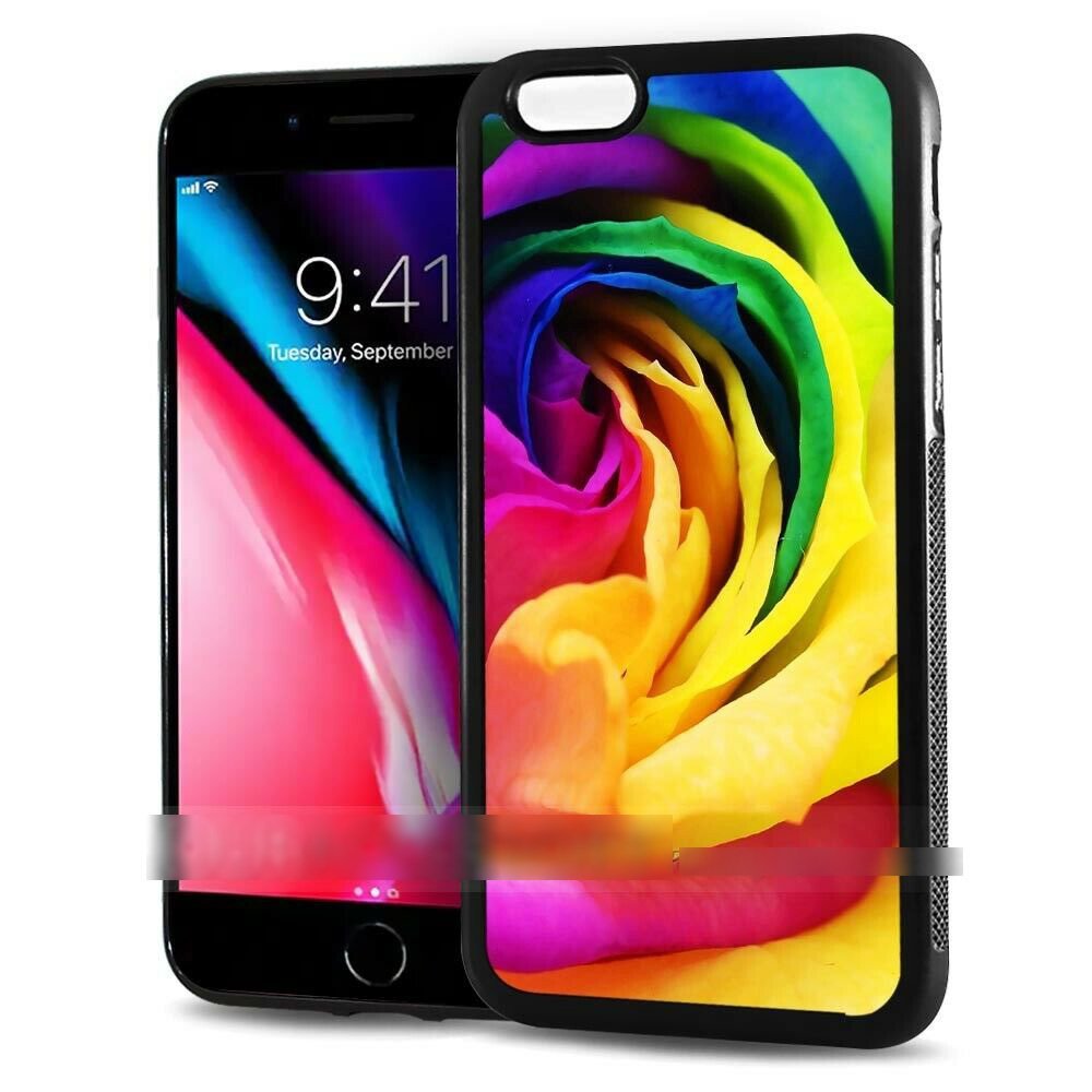 iPhone 11 Pro Max アイフォン イレブン プロ マックス バラ 薔薇 ローズ カラフル スマホケース アートケース スマートフォン カバー_画像1