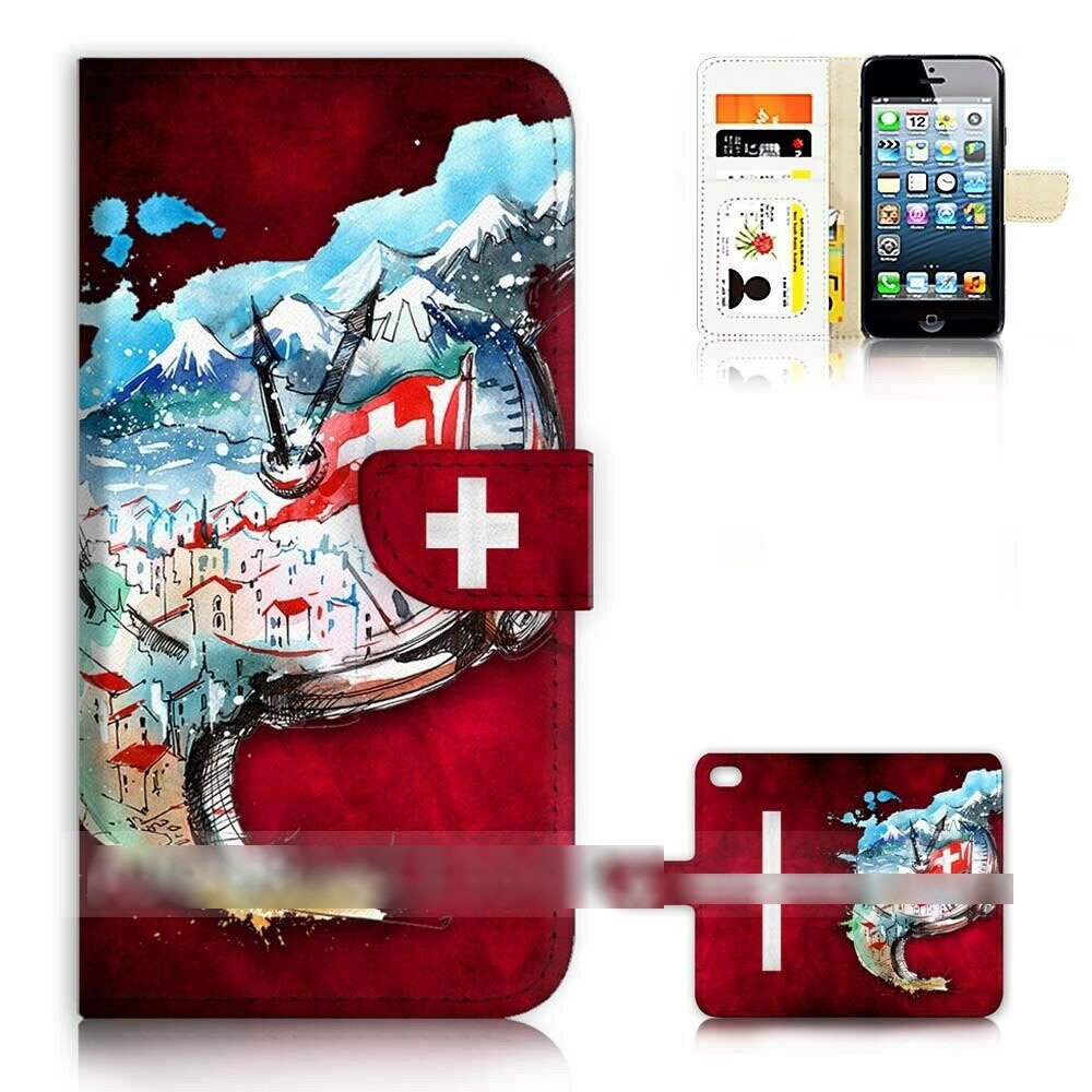 Iphone 7 Plus 8 アイフォン セブン エイト プラス スイス 国旗 スマホケース 手帳型ケース スマートフォン カバー 初売り