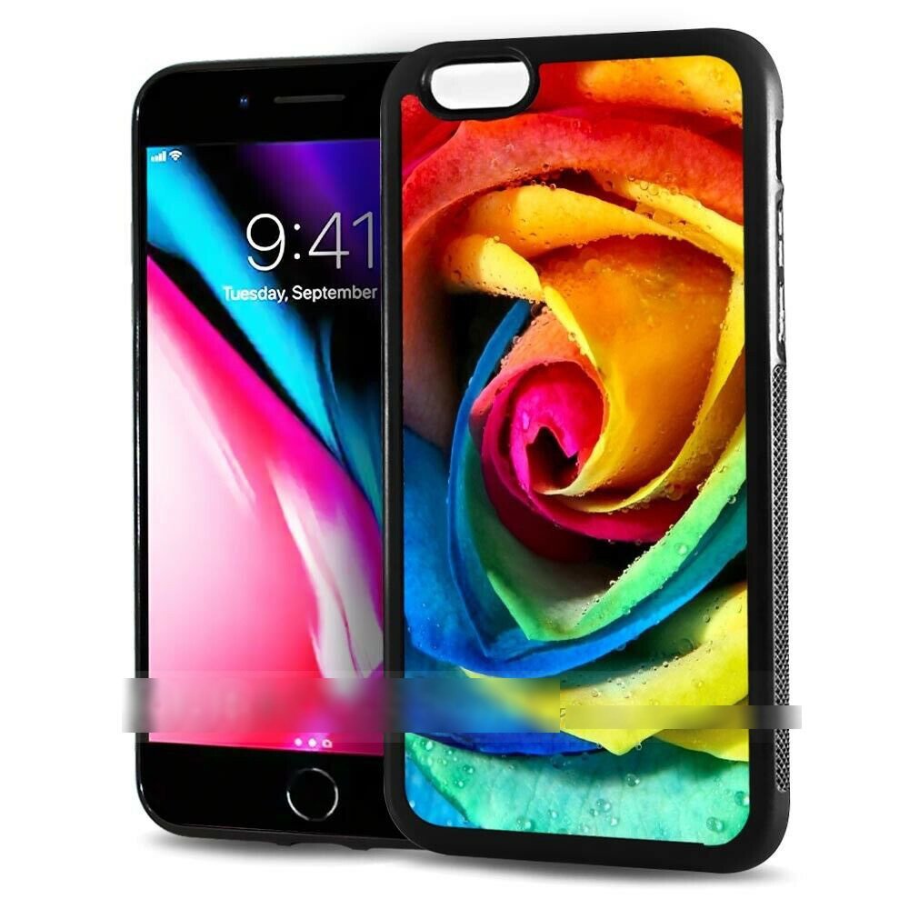 iPhone 11 Pro Max アイフォン イレブン プロ マックス バラ 薔薇 ローズ カラフル スマホケース アートケース スマートフォン カバー_画像1