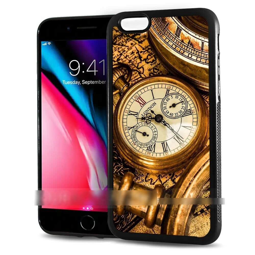 iPod Touch 5 6 iPod Touch five Schic s pocket watch gold clock smartphone case art case smart phone cover 