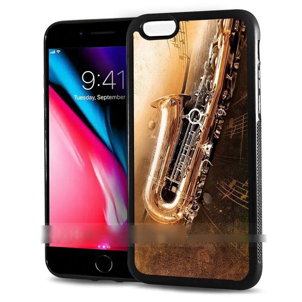iPhone 13 Pro Max プロ マックス サクソフォン 楽譜 スマホケース アートケース スマートフォン カバー_画像1