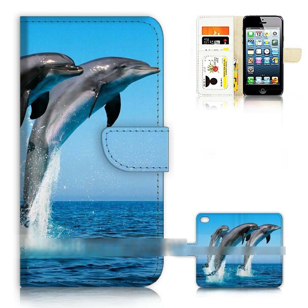 iPod Touch 5 6 iPod Touch пять Schic s дельфин Dolphin смартфон кейс блокнот type кейс смартфон покрытие 