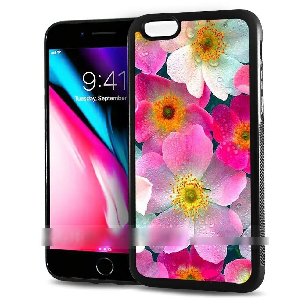 iPhone SE 第2世代 8 7 花柄 フラワーデザイン スマホケース アートケース スマートフォン カバー 超特価