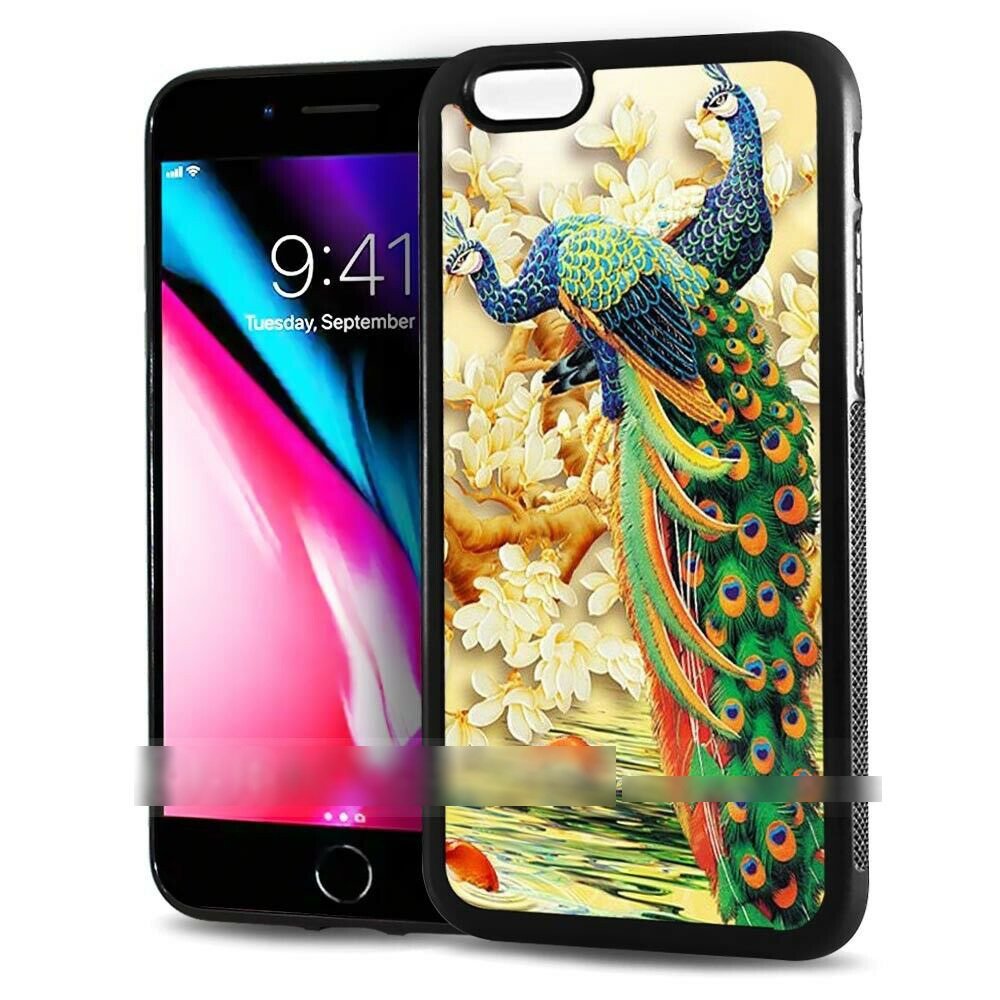 iPhone 11 アイフォン イレブン クジャク 羽 孔雀 スマホケース アートケース スマートフォン カバー_画像1