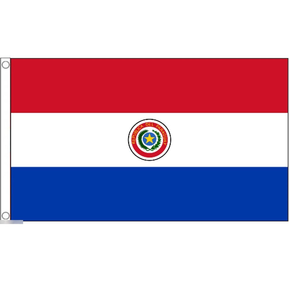 海外限定 国旗 パラグアイ共和国 特大フラッグ_画像1