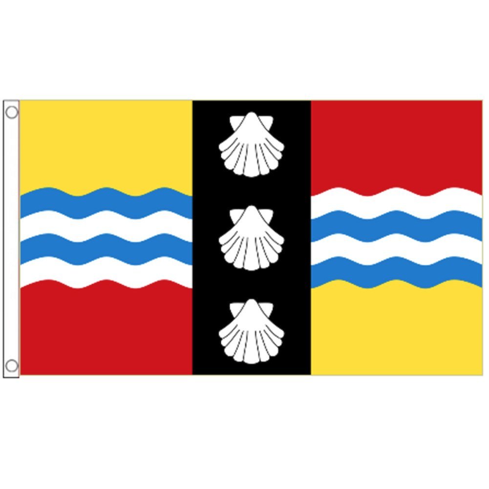 海外限定 国旗 ベッドフォードシャー 特大フラッグ_画像1